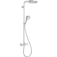 HG REF.27633000 RAINDANCE S SHOWERPIPE 240 POWDERRAIN DOUCHE DE TETE 1JET