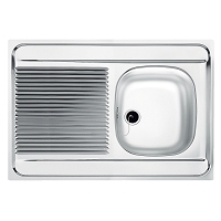 FRANKE REF.013953 EVIER MAN711 A POSER 80X60 1C 1EG EMBOUTIE