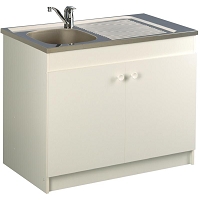 BATH REF.200103 MEUBLE SOUS EVIER LEADER HYDRO 80  2 PORTES