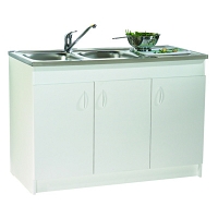 BATH REF.200114 MEUBLE SOUS EVIER LEADER HYDRO 90  2 PORTES