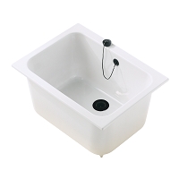 GEBERIT REF.005930 CUVE POUR LABORATOIRE 60X45 CM BLANC