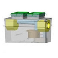 COUVERTURE K1CVA OTC  D400 SL- CADRE FONTE
