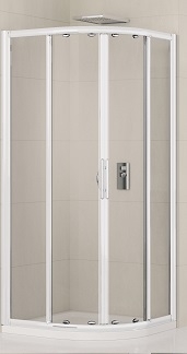 Novellini Lunes, Paroi En ¼ De Cercle Reversible