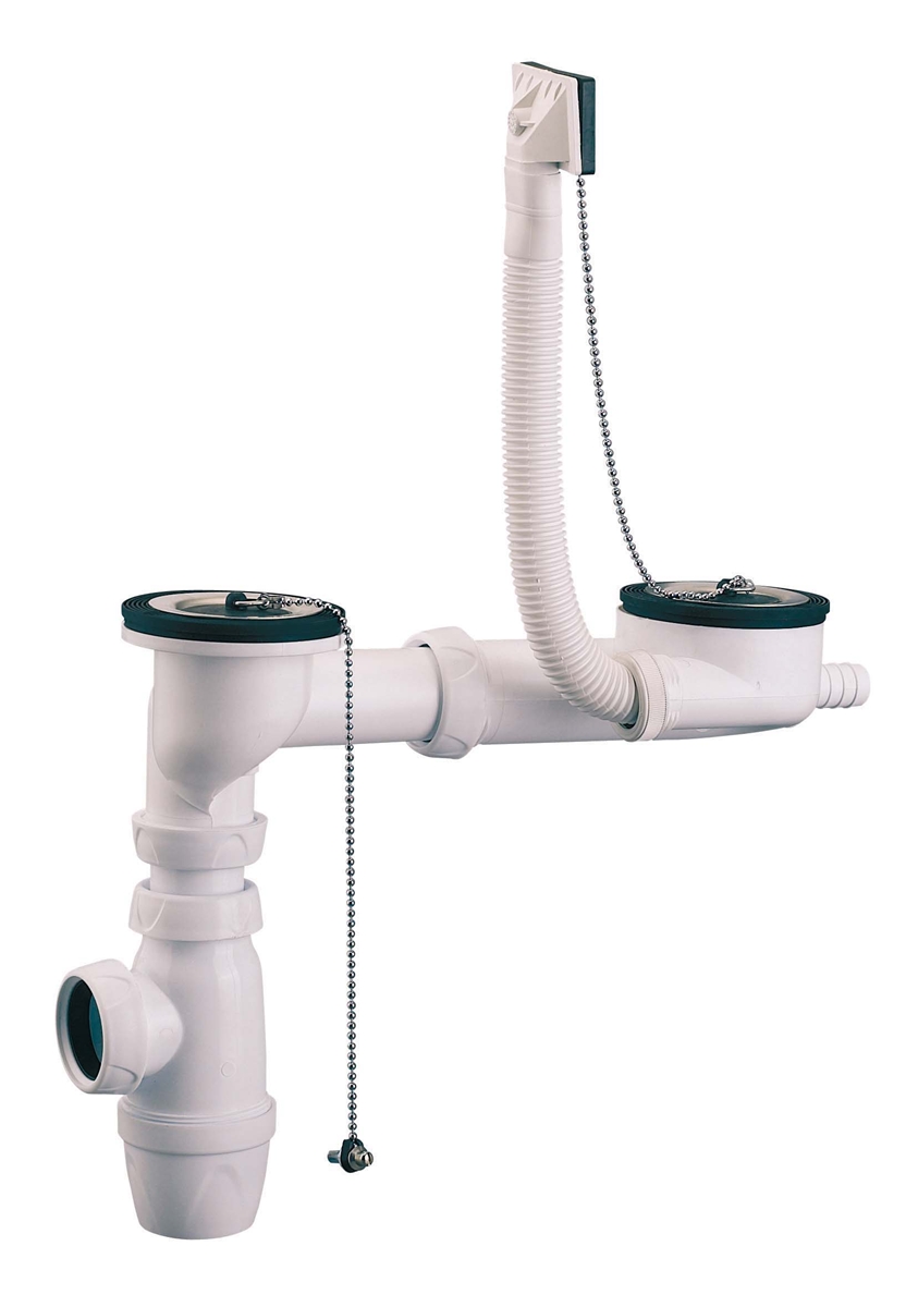 Valentin Vidage Evier 2 Cuves Grand Debit