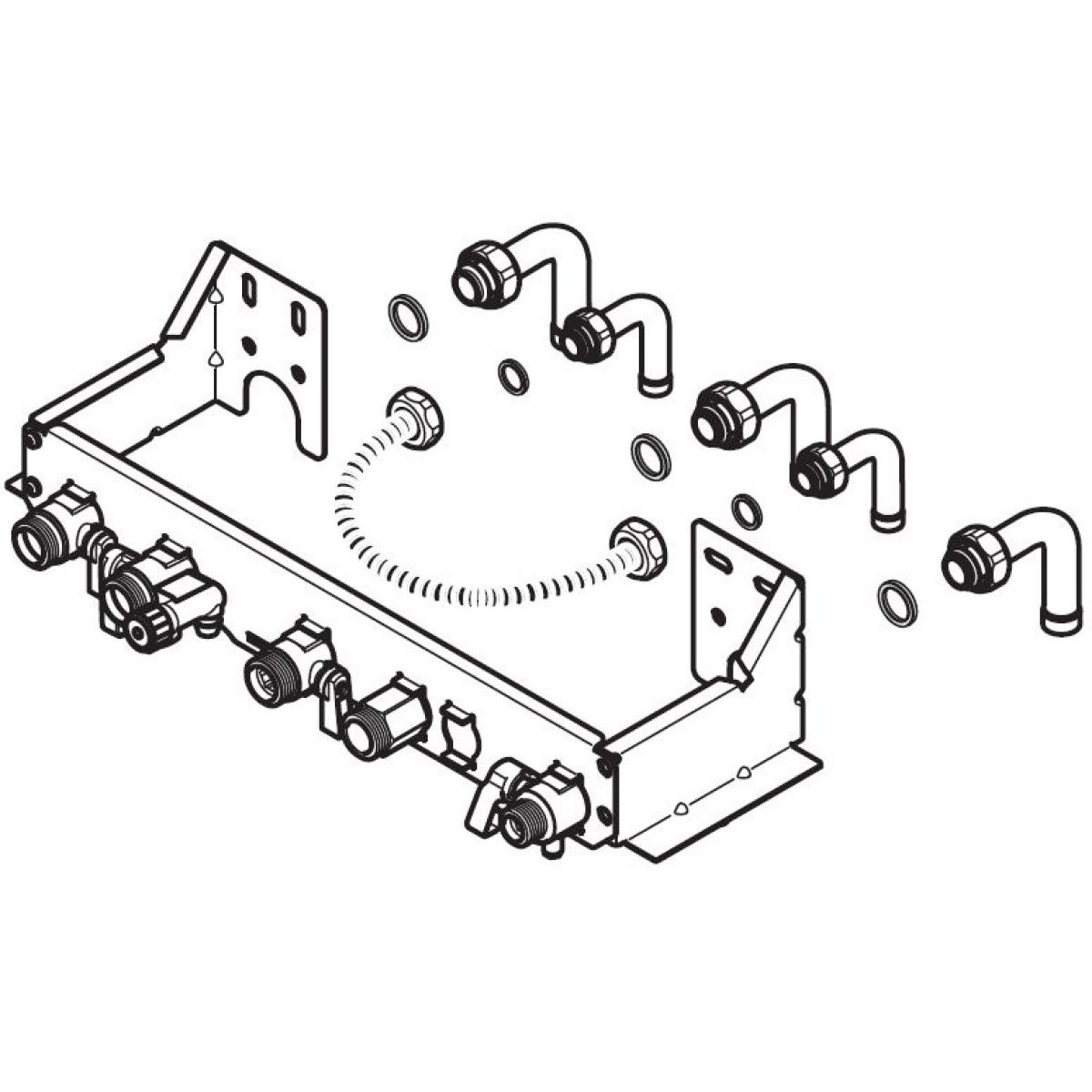 Saunier Duval Plaque Raccordement