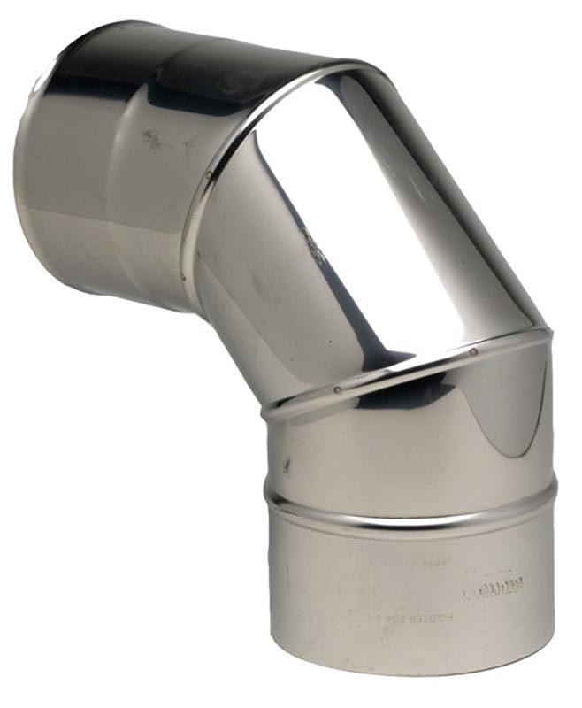 Tuyau Inox 304, Coude 90°