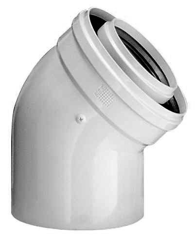 Conduit Ventouse Alu Coude