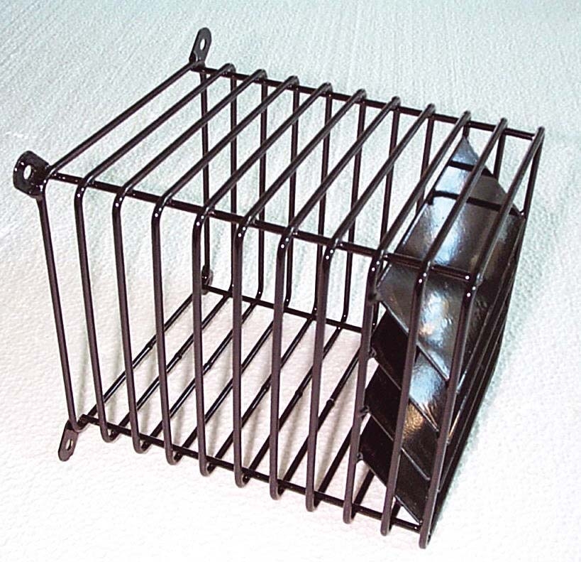 Conduit Ventouse Grille de Protection Noire