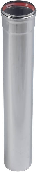 TUYAU COULISSANT INOX 316 CONDENS D.80 LG 50CM +JT