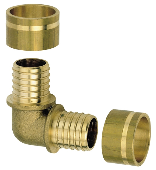 PB Tub, Raccord à Glissement Coude Egale