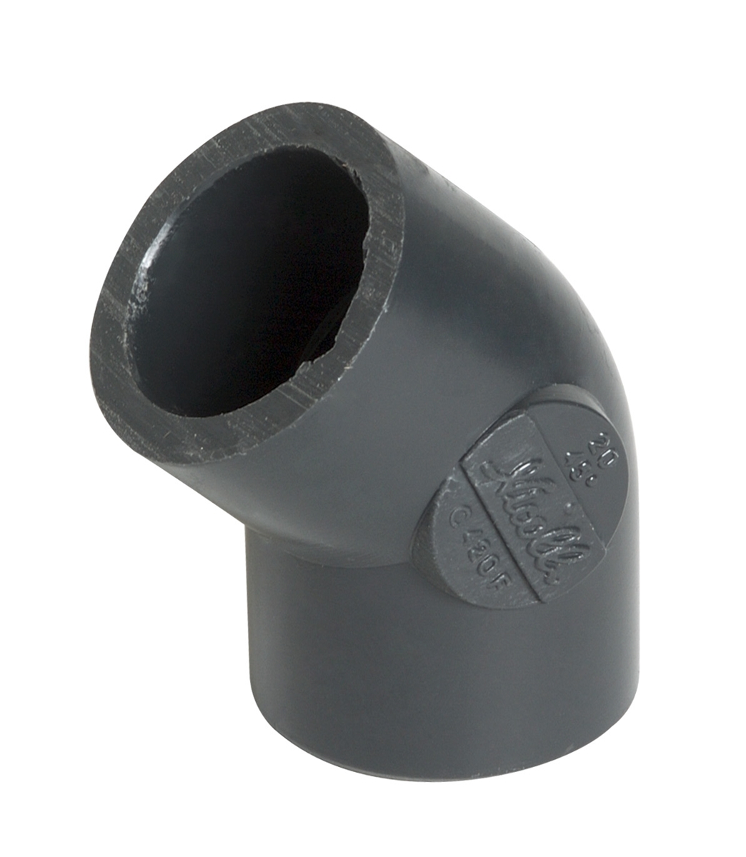 Pvc Pn16 A Coller Coude 45°