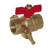 Vanne A Sphere FF Papillon A Purge