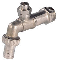 Robinet d'Arrosage Brut Tête Cache Entrée 1/4 de Tour