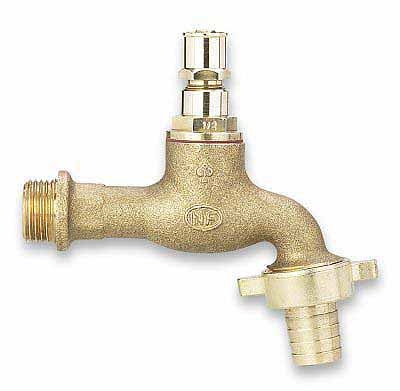 Robinet d'Arrosage Brut Tête Cache Entrée