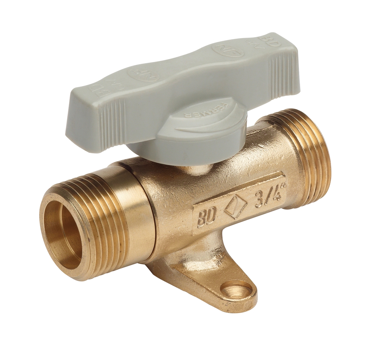 Robinet MM JPG Brut Avec Patte Brut