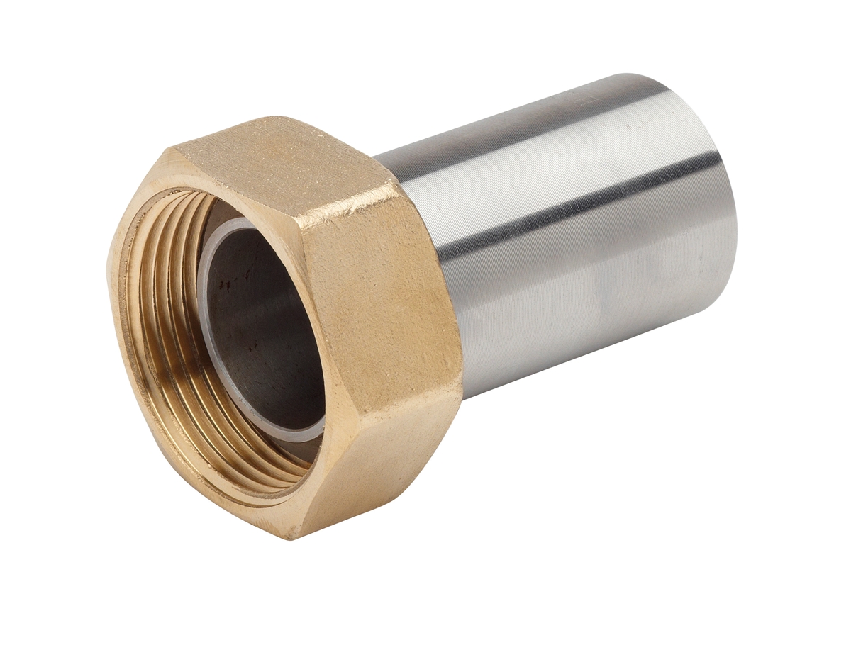 Raccord 2 Pièce Droit JPG sur Acier Avec Joint