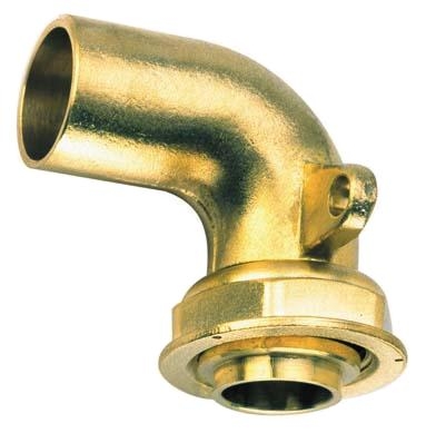 Raccord 2 Pièces Coude 90°JPC à Patte + Joint