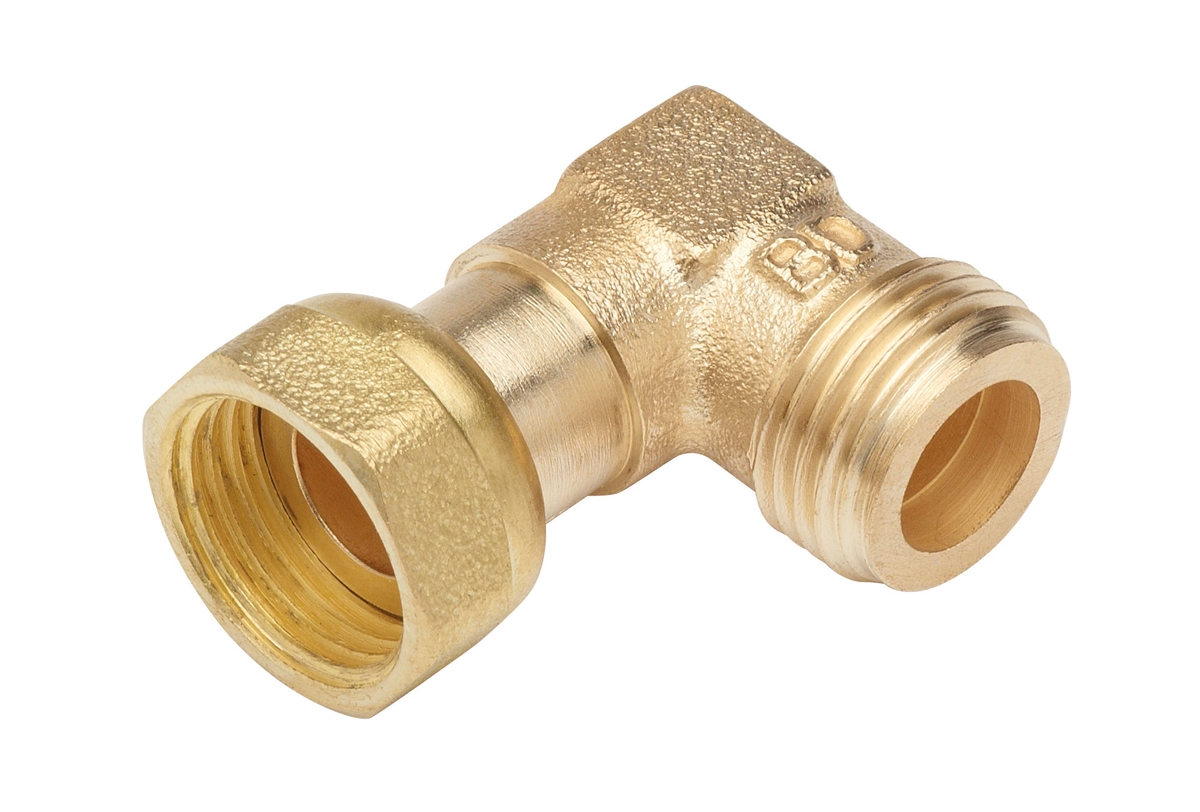 Raccord 2 Pièces Coude 90° JPG + Joint