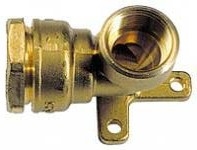 Rac. Laiton PE Eau, Raccord Applique