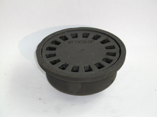 Siphon Cloche En Fonte Rond