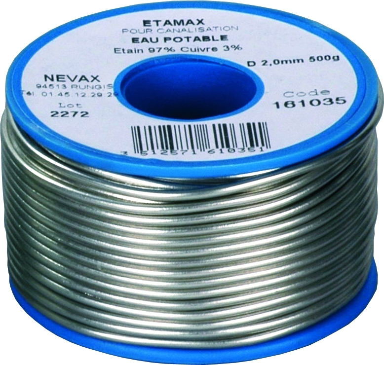 Bobine Etamax Alliage Etain-Cuivre 97%