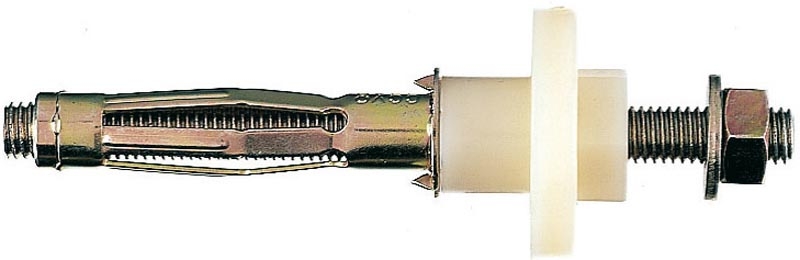 Jeu de Fixations pour Lavabo et Bidet Suspendu Cloison Creuse