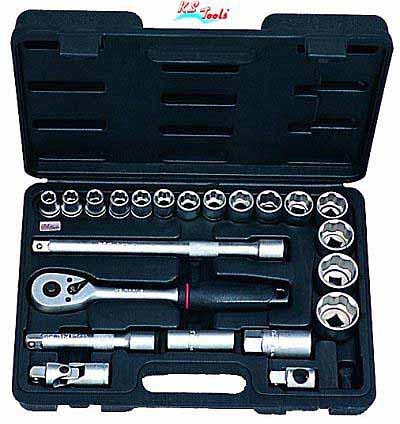 Ktools Coffret De Douilles et Clé à Cliquet