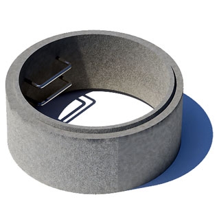 Béton, RV D1000 Bonna, Elément Droit