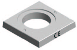 Béton, RV 1000x1000, Dalle sous Tampon