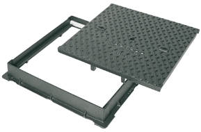 Fonte de Voirie, D400, Tampon Ouv. Carrée Truck