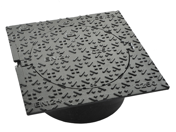 Fonte de Voirie, C250, Reg. Fonte Art. pour Boite PVC