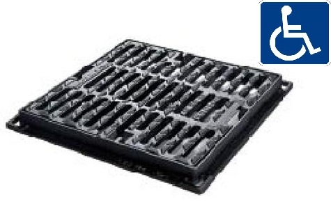 Fonte de Voirie, C250, Grille Plate Squadra PMR