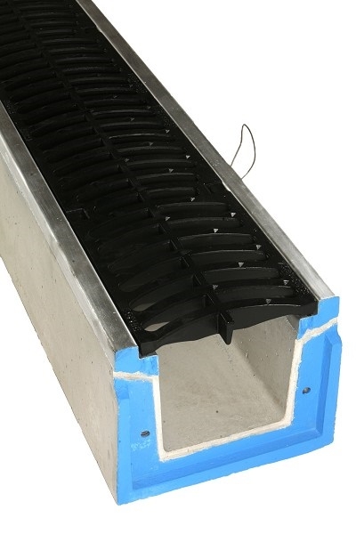 Caniveaux Prefaest, Béton, D400 Hri en 2.25Ml