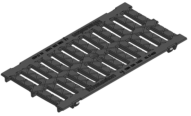 Faserfix D400 Grille Fonte en 50Cm