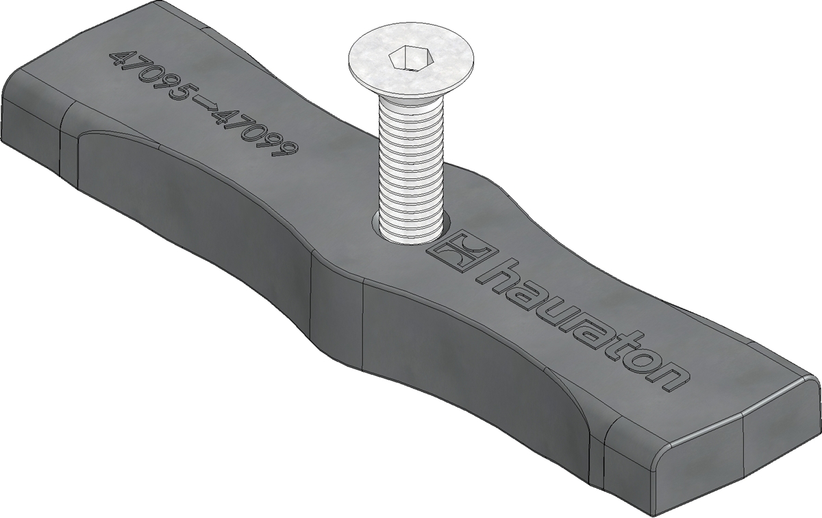 Faserfix D400 Clavette + Vis / Grille Fonte 50Cm