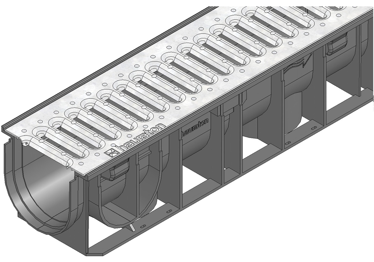 Recyfix, Caniveau PE, Grille Passerelle A15