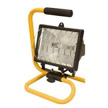 Halogène de Chantier au Sol