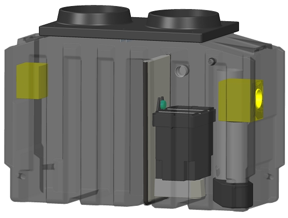 Sep. Pe Hydro, 5Mg/L, Sh2/6645 Sans By Pass