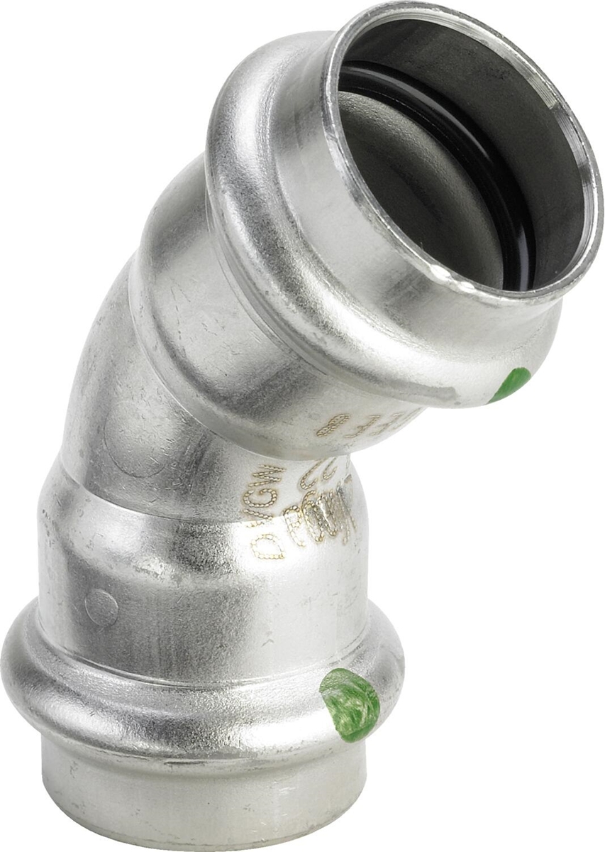 VIEGA SANPRESS INOX COUDE 45° FF