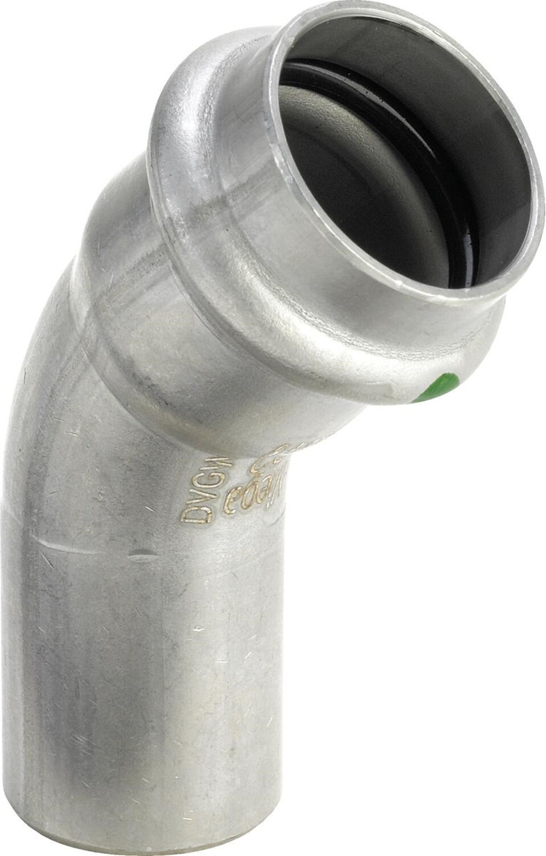 VIEGA SANPRESS INOX COUDE 45° MF