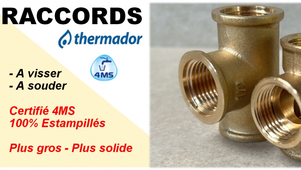 Raccords laiton de marque Thermador