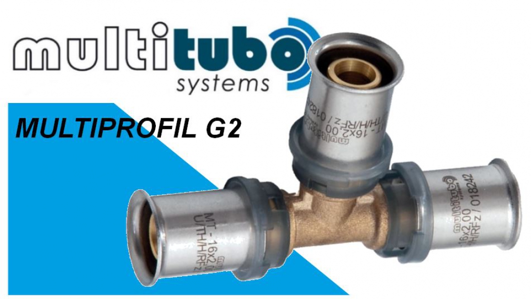 La nouveauté de Multitubo : les raccords à sertir G2